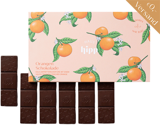 Orangen Schokolade